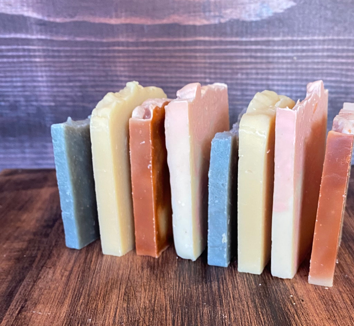 Soap Samples - Handmade in Kentucky-Simple, Traditional. Wooden Crate and Sisal Soap Saver  Included