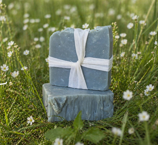 Handmade Tallow Soap/hot processed traditional soap, Natural Color / Made in Kentucky